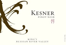 Jason Kesner Pinot Noir Kings Vineyard 2017
